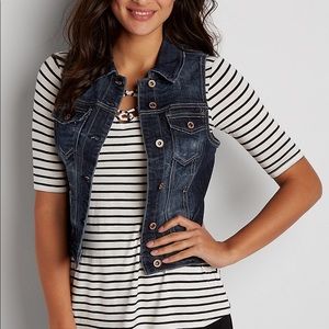 Maurices’ denim vest